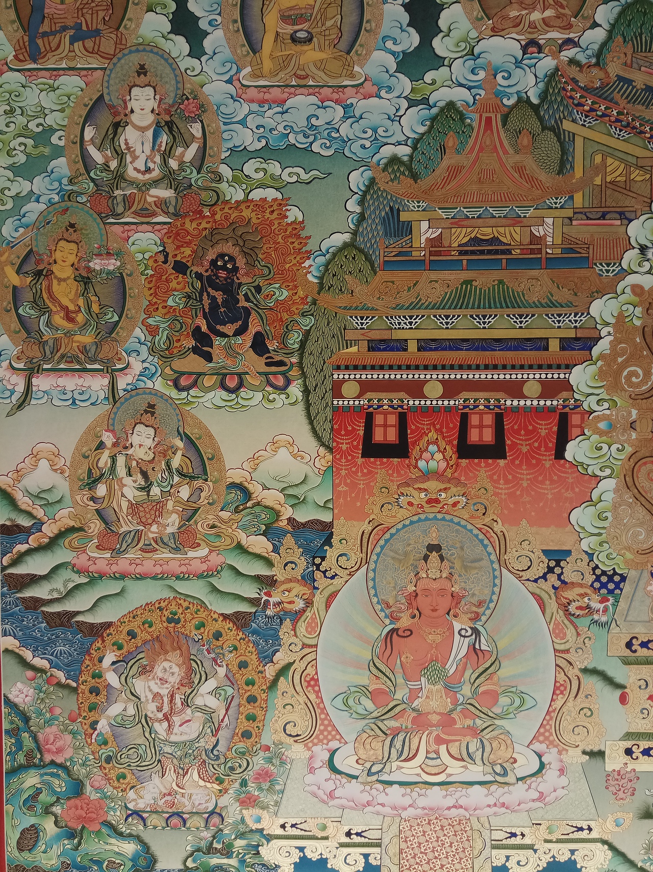 唐卡（图ZMTE5MjA1NjM2） - 绘画 - 站酷设计师六月鱼海棠原创素材 - 站酷ZCOOL