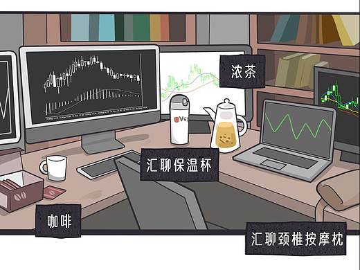 公司公众号项目长条图漫画