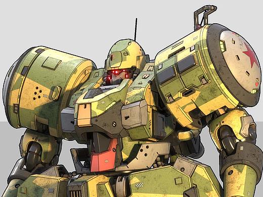 铁人kv[高机动扎古R4-D背包装备]