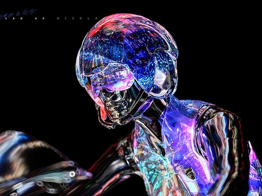 C4D+RS_科技线条渲染