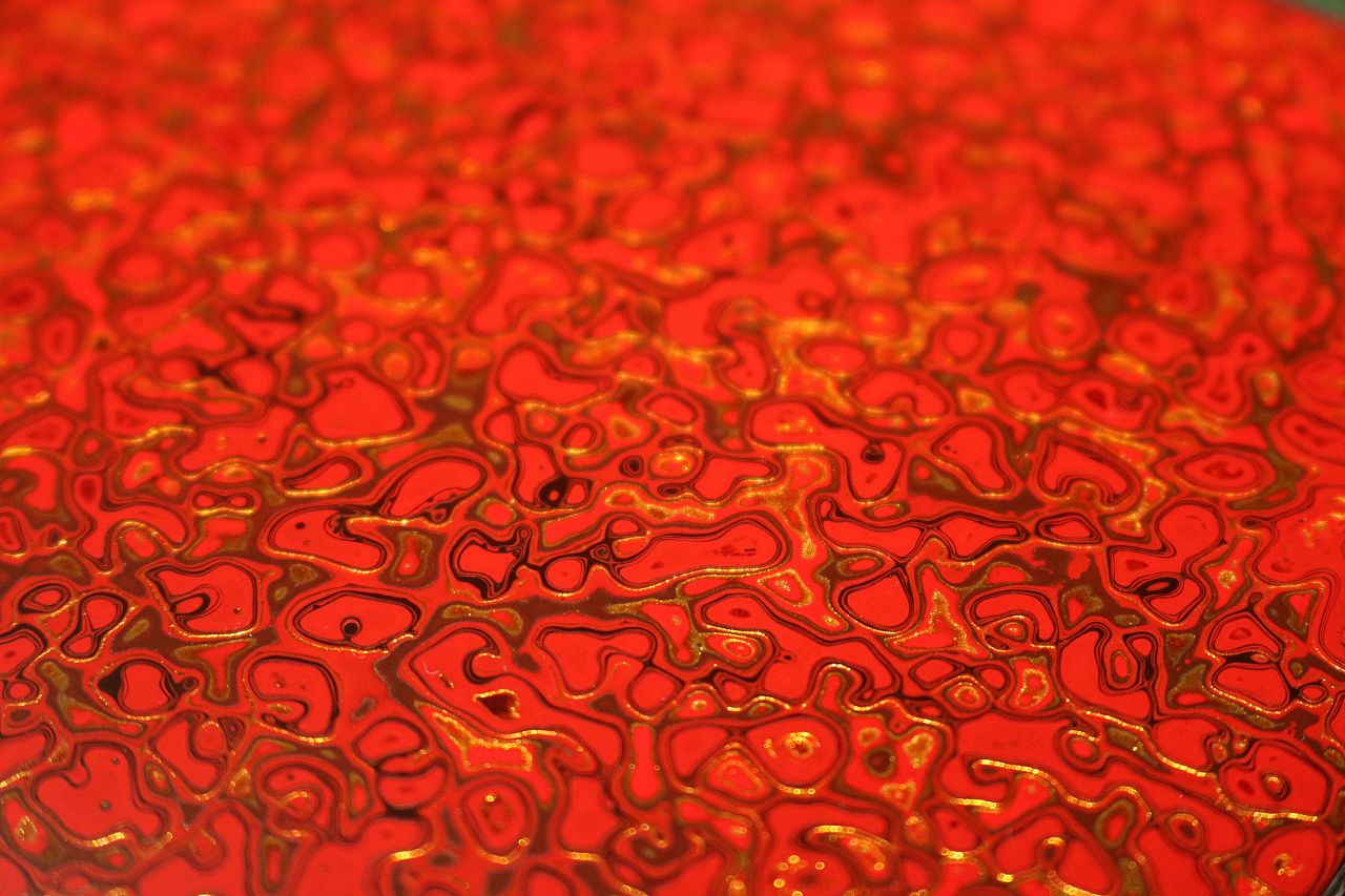 大漆技法练习板集锦