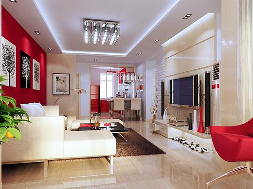 室内设计 • 现代时尚客厅与餐厅