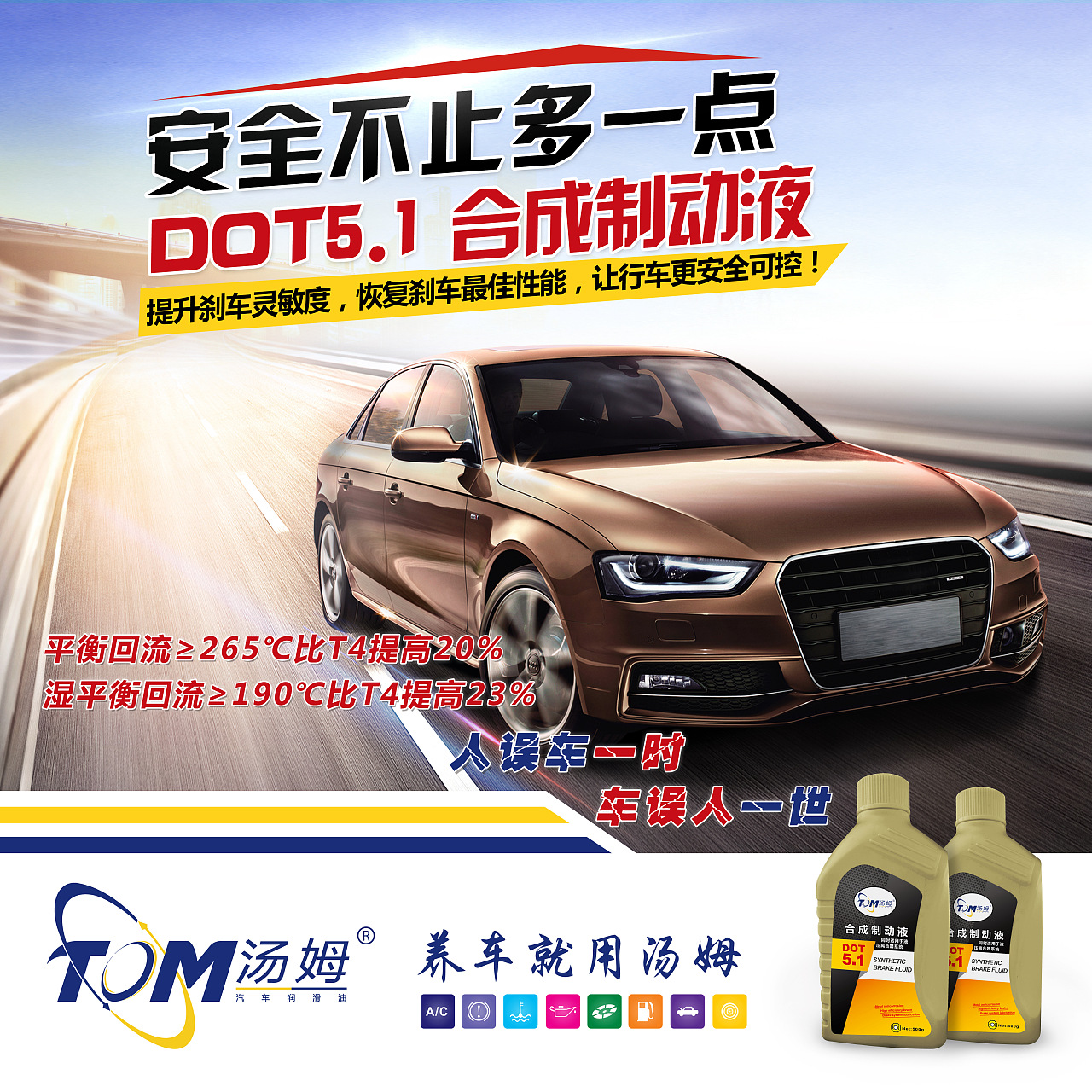 汽车养护系列相关海报设计