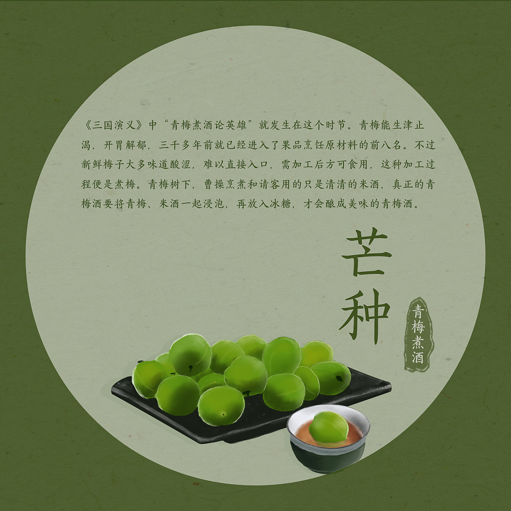 24节气美食（图ZMTE5ODEyMDAw） - 商业插画 - 站酷设计师绵绵黏黏的圆原创素材 - 站酷ZCOOL