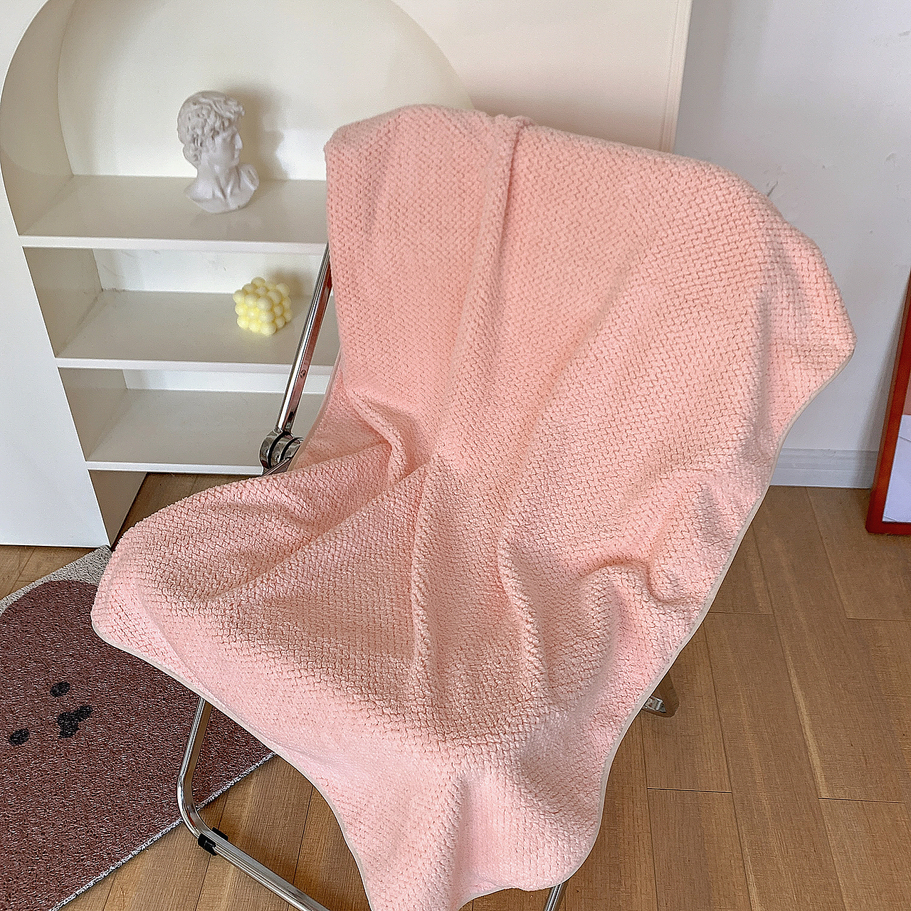 ins少女风格家居场景浴巾浴帽拍摄拍照摄影