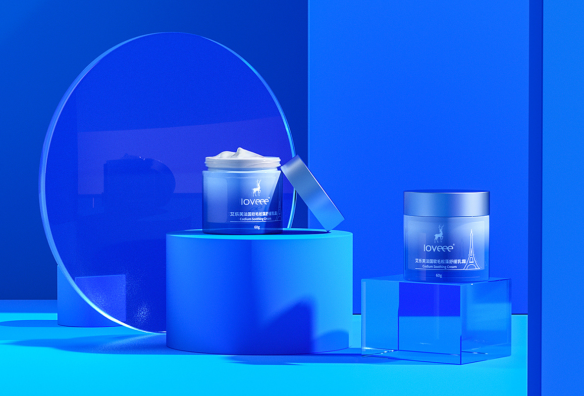 ①组护肤品合集 | 产品c4d渲染