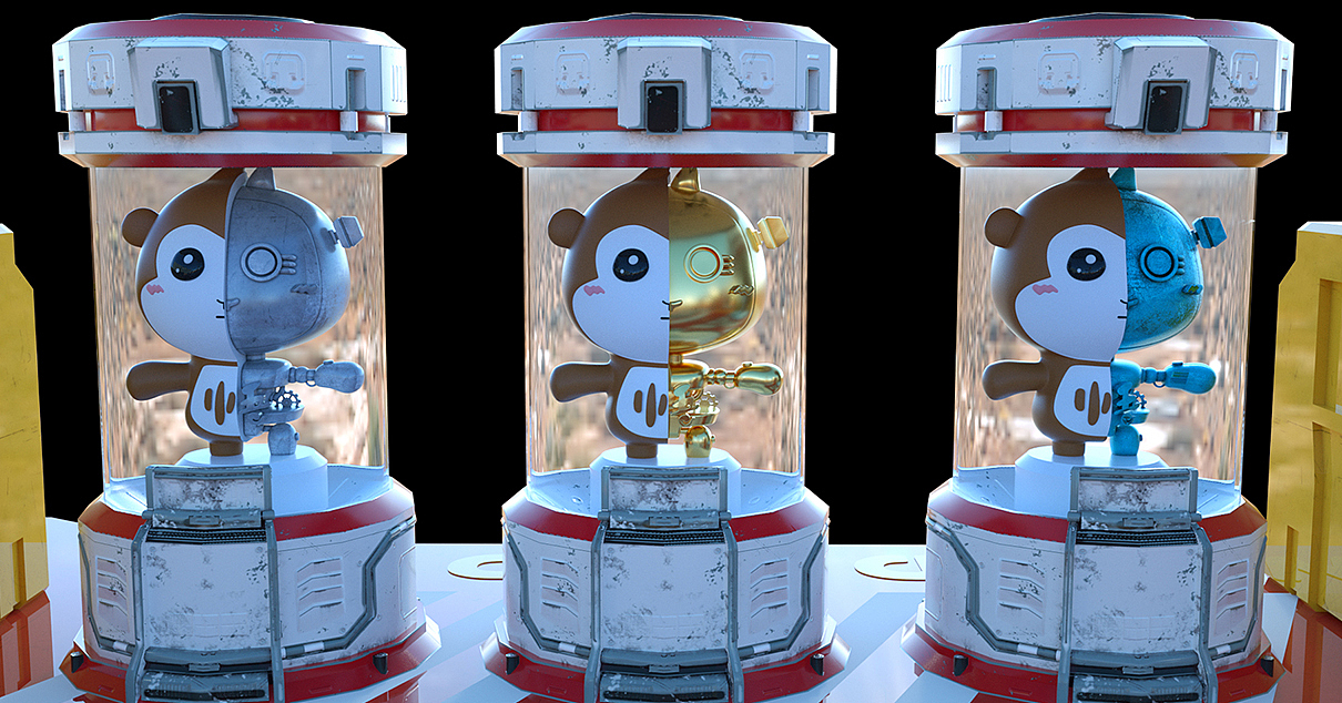 国潮IP悟多多-悟π星球机甲潮艺主题展（图ZMjMxMDMxMjc2） - 动画/影视 - 站酷设计师栋漫文创原创素材 - 站酷ZCOOL