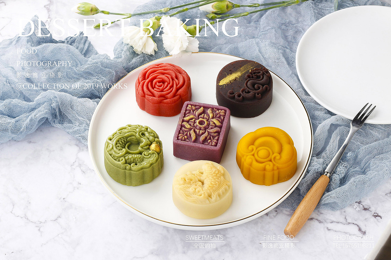 中式糕点烘焙拍摄美食摄影