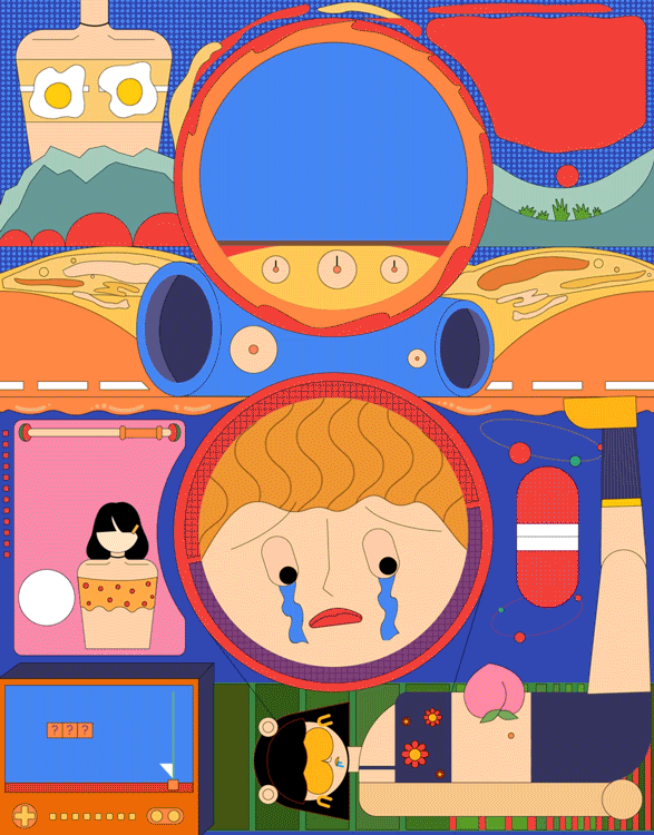 PRESSURE DREAM(图ZMjAxNTI4MTQ0) - 艺术插画 - 站酷设计师YIM野姆原创素材 - 站酷ZCOOL