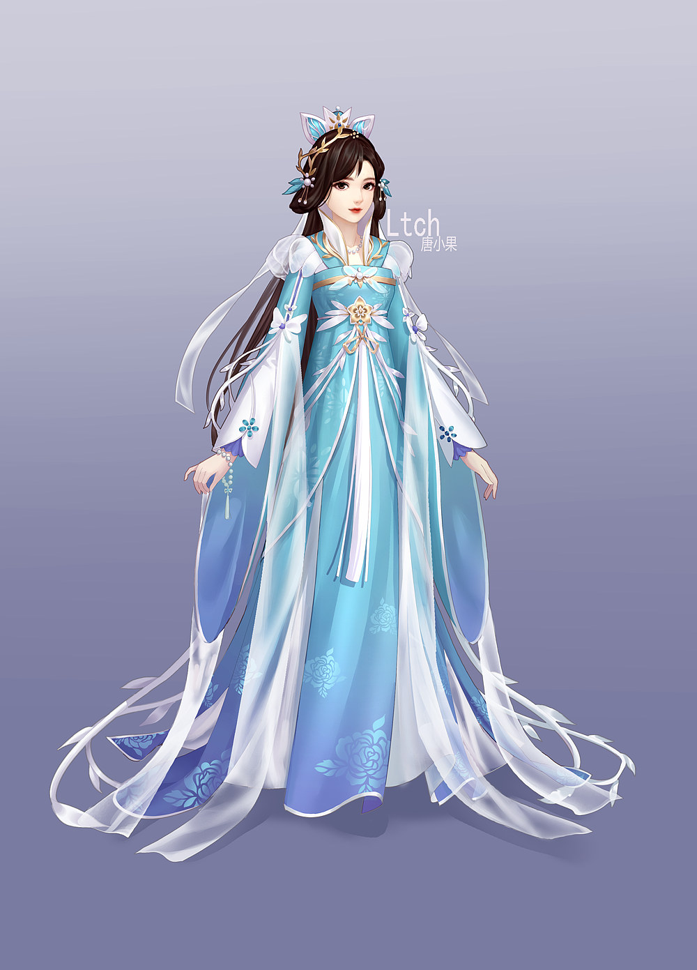 仙剑奇侠传三-----龙葵|插画|游戏原画|ltch_原创作品-站酷zcool