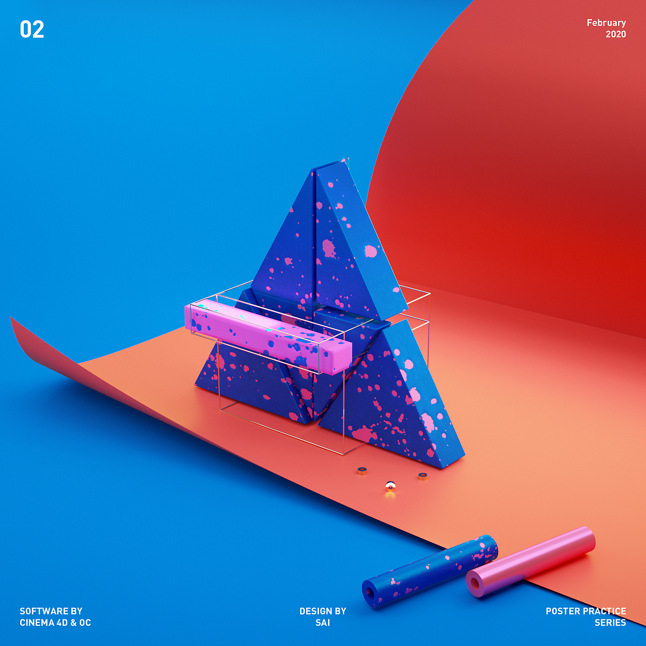 【C4D打卡】2019-2020個(gè)人部分練習(xí)作品集（圖ZMTk4NjIwNjQ0） - 產(chǎn)品 - 站酷設(shè)計(jì)師一Aw一原創(chuàng)素材 - 站酷ZCOOL