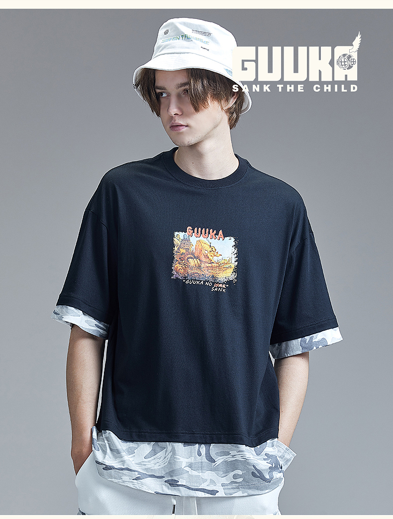 Sank Toys×GUUKA联名夏季服装。这个夏季我要你好看！（图ZMTU3NTQ1NzQ4） - 休闲/流行服饰 - 站酷设计师宅仔原创素材 - 站酷ZCOOL