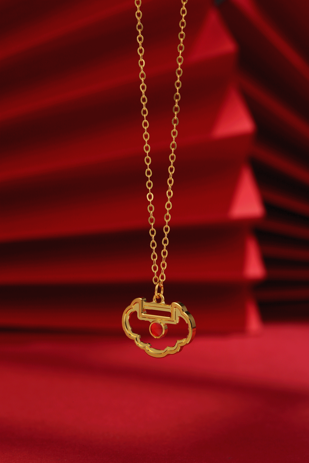 黄金饰品场景精修