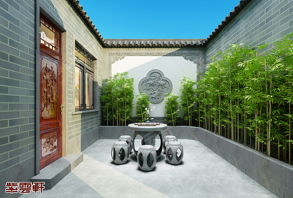 庭院古典中式装修风格