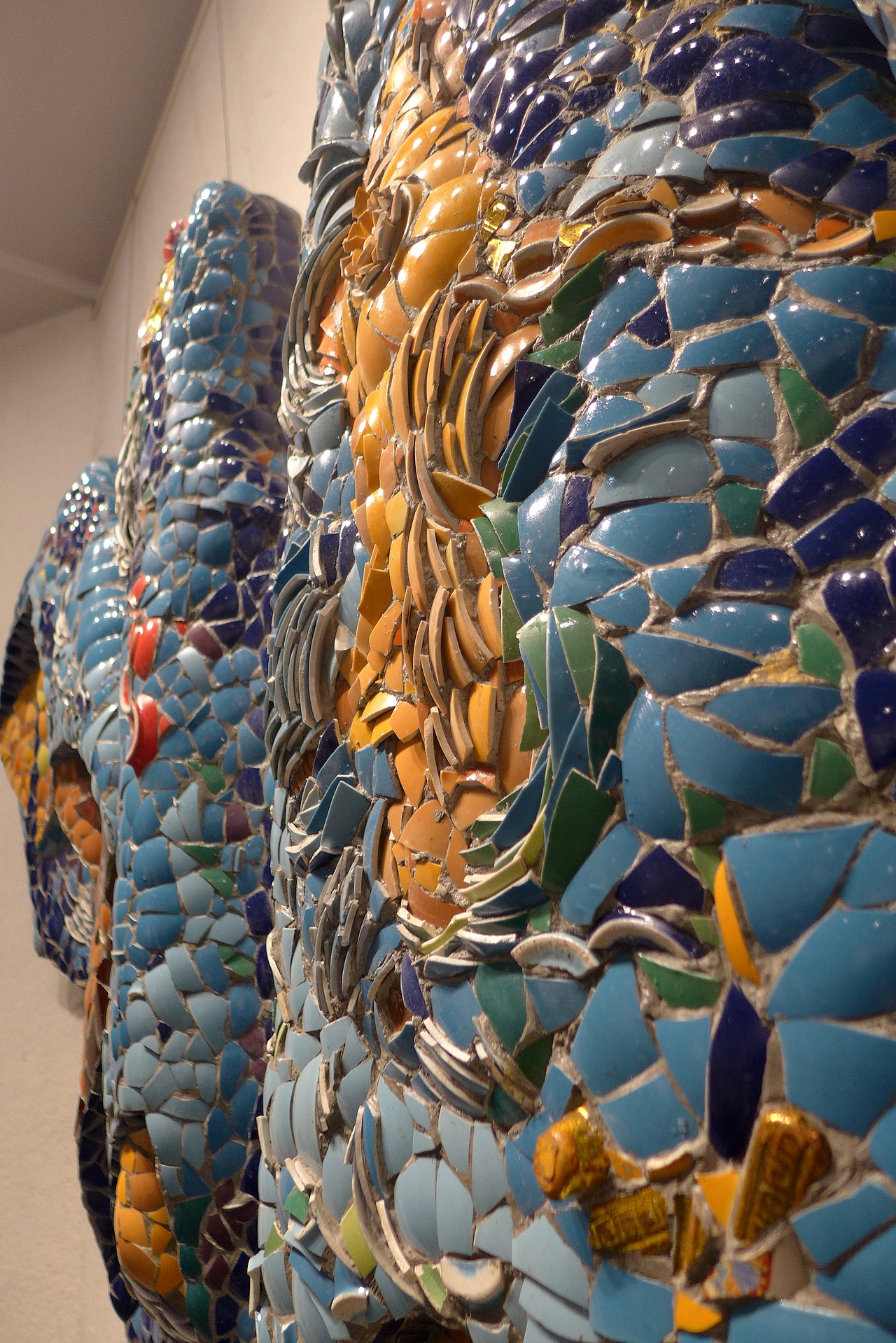 嵌瓷《海·魂》陈旭南异嵌瓷作品