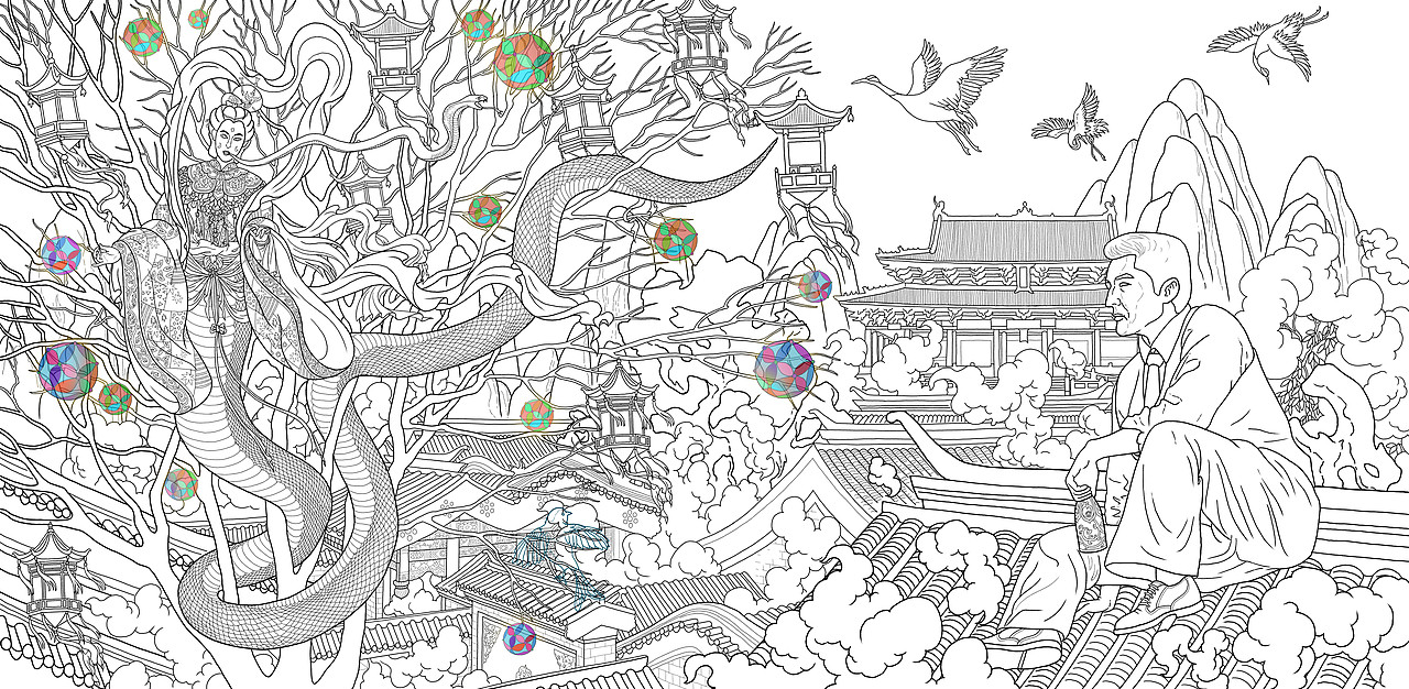 蛇来运转（图ZMzg0NzE5NTY4） - 创作习作 - 站酷设计师一堆花岗岩原创素材 - 站酷ZCOOL