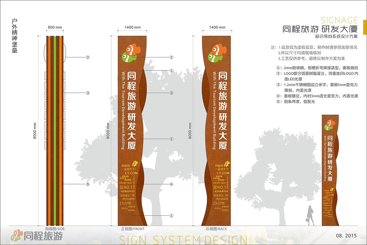 废稿小王子 —— 同程旅游 研发大厦 导视系统设计（图ZMzI1NDA0NTI=） - 其他 - 站酷设计师Artseme原创素材 - 站酷ZCOOL