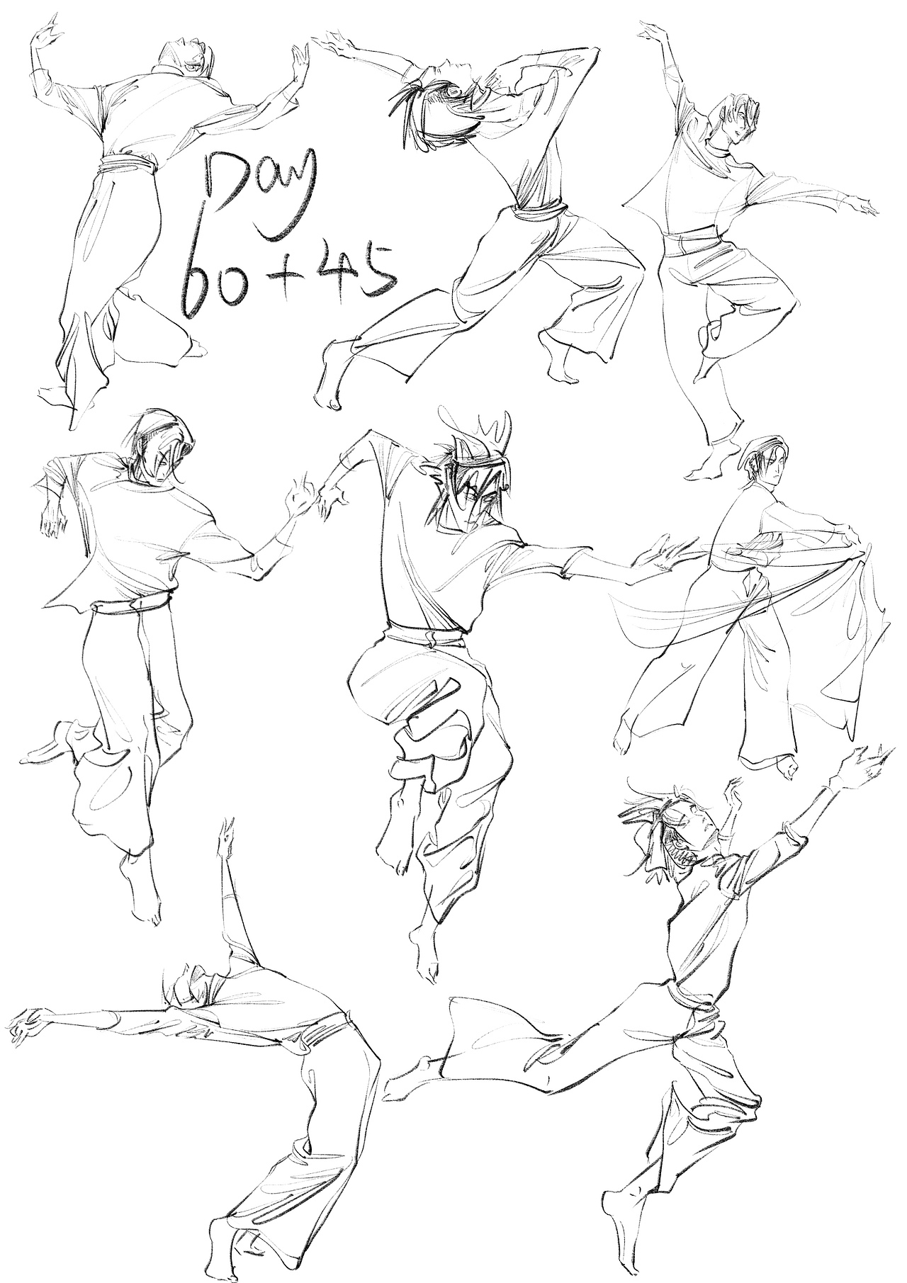 #速寫(xiě)60天挑戰(zhàn)賽#day60+45@速寫(xiě)班長(zhǎng)（圖ZMjk3MTQyNTI4） - 創(chuàng)作習(xí)作 - 站酷設(shè)計(jì)師野介原創(chuàng)素材 - 站酷ZCOOL