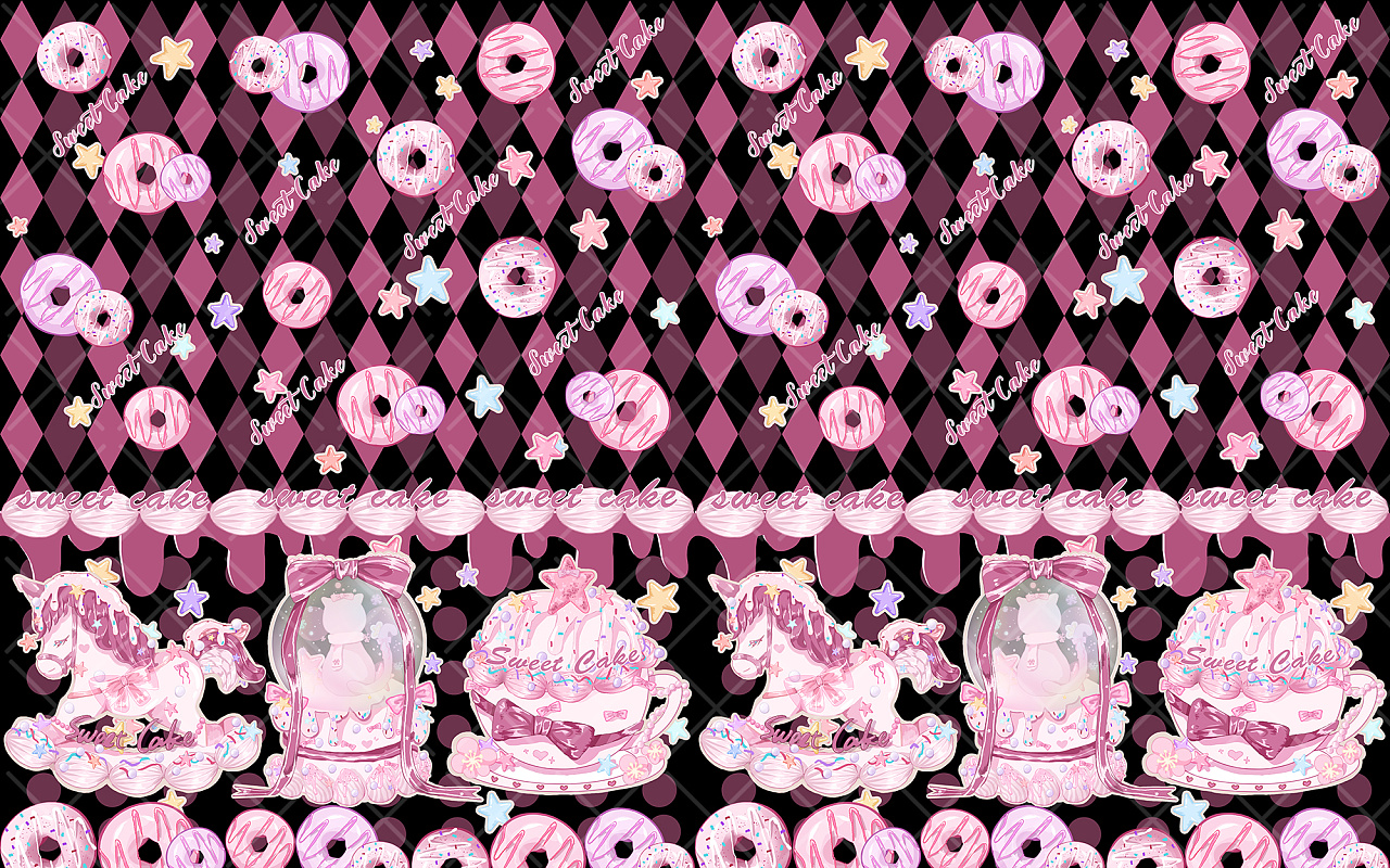 甜心轰炸 lolita柄图