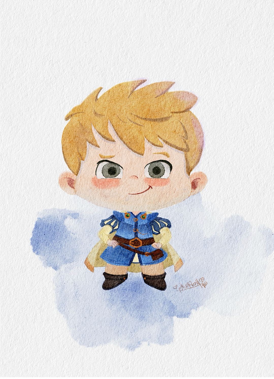 王子公主的两小无猜（图ZMjY0MDkzMjk2） - 儿童插画 - 站酷设计师逃跑的耳朵原创素材 - 站酷ZCOOL