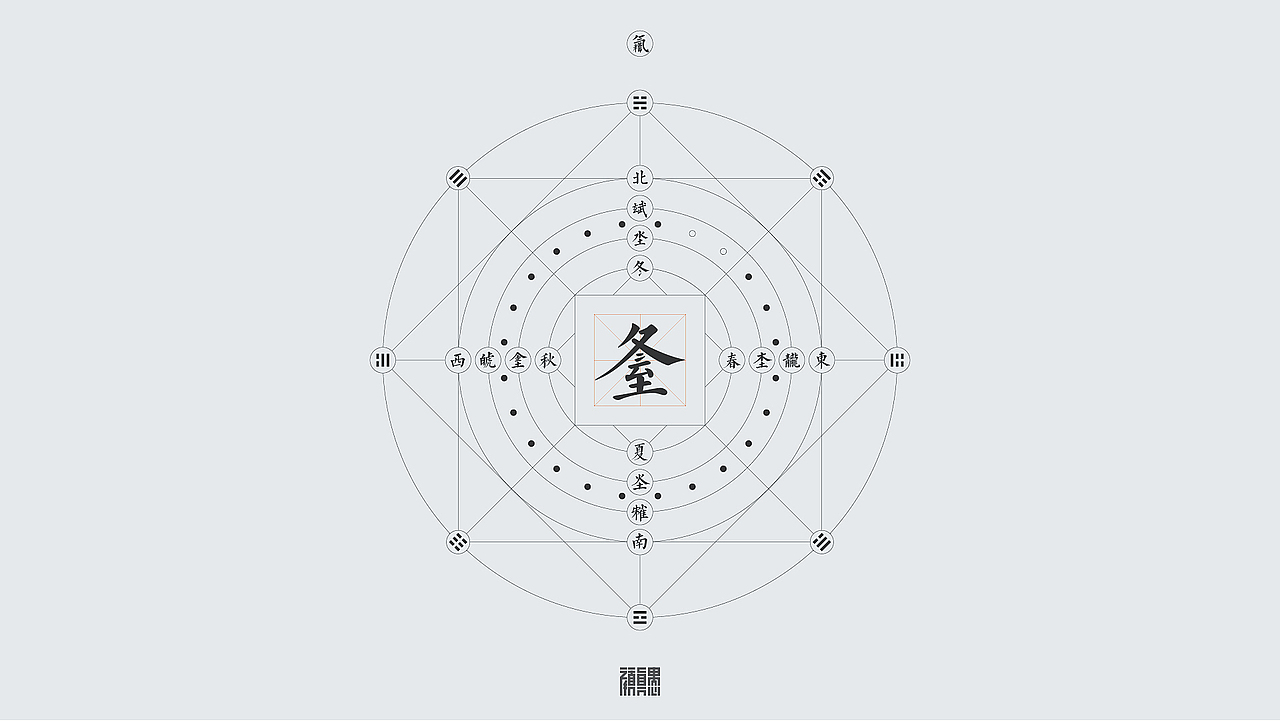 二十四节气-合体字设计（图ZMjc0ODY2NjA=） - 图案 - 站酷设计师颜真愚原创素材 - 站酷ZCOOL