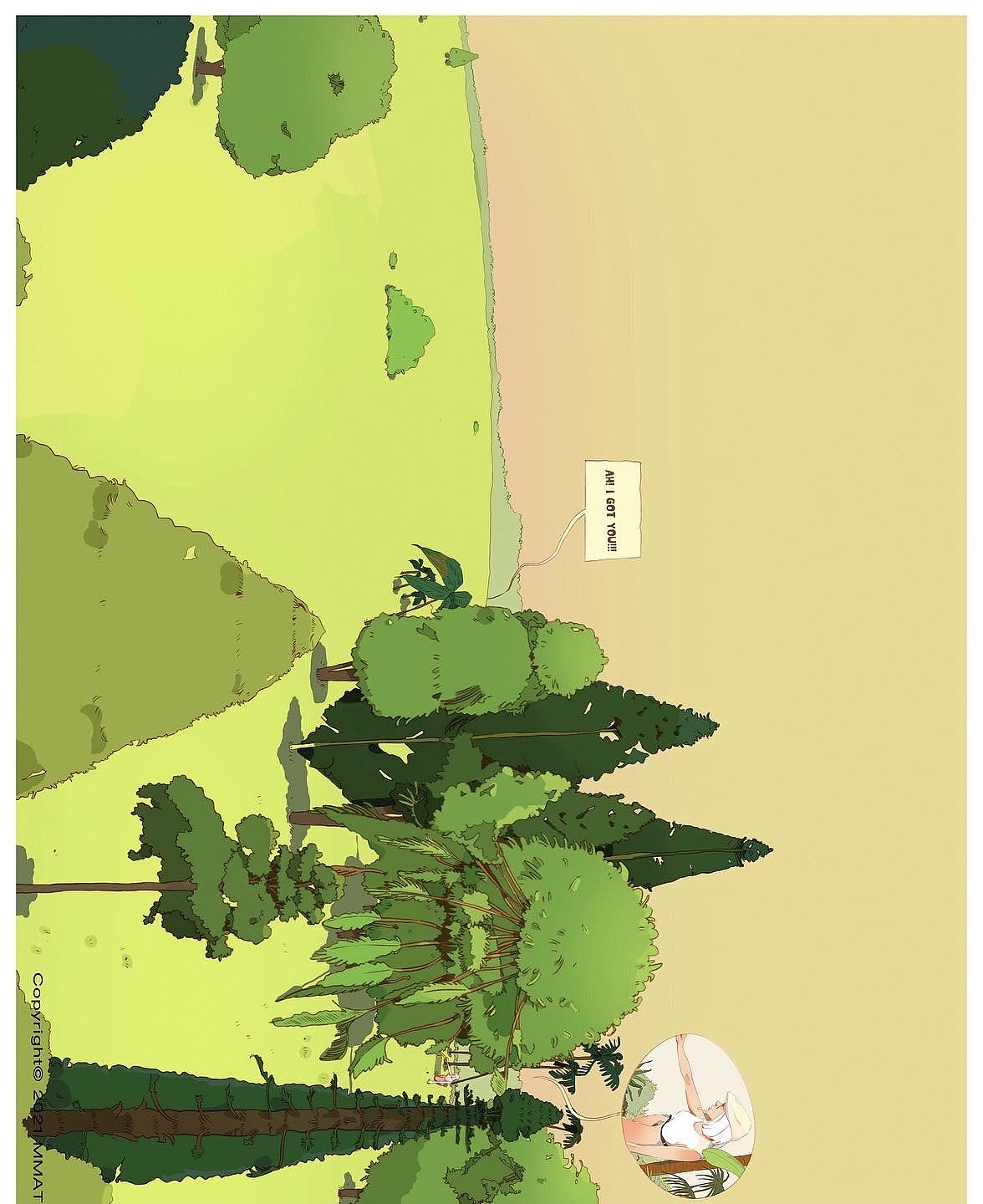 《寻找大头女孩》（图ZMjY2MzYwODIw） - 创作习作 - 站酷设计师Mmatcha麻茶原创素材 - 站酷ZCOOL