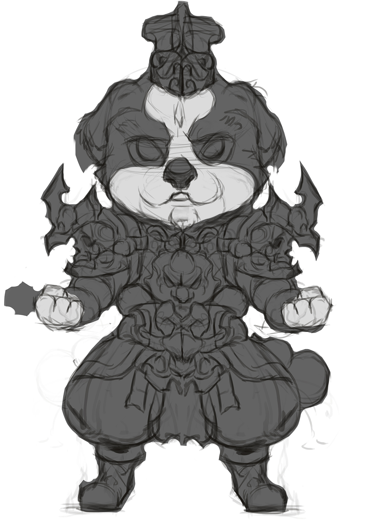 一个简单的绘画过程