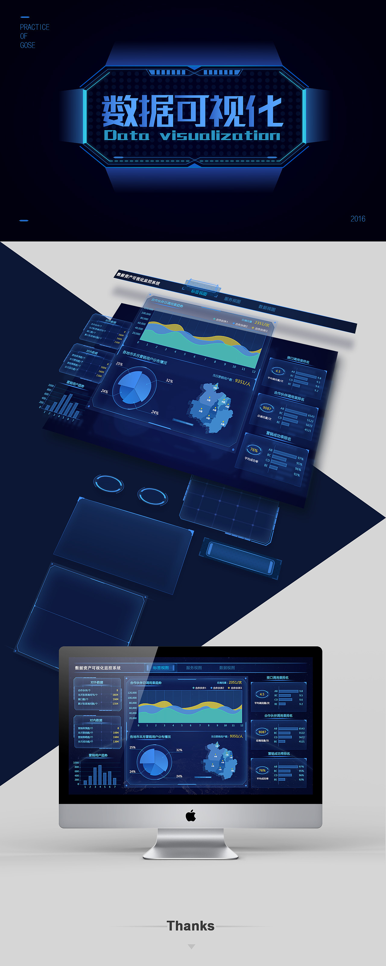 数据可视化大屏