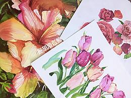 水彩花卉
