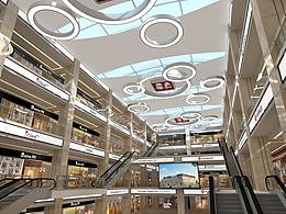 家具商場設(shè)計，家具展廳設(shè)計，大廳設(shè)計