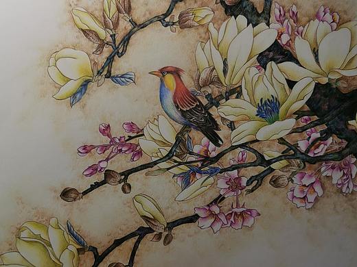 工笔彩铅画-清韵（个人主页-ZNDE1Nzk1NzI=） - 绘画 - 站酷设计师布衣唐原创素材 - 站酷ZCOOL