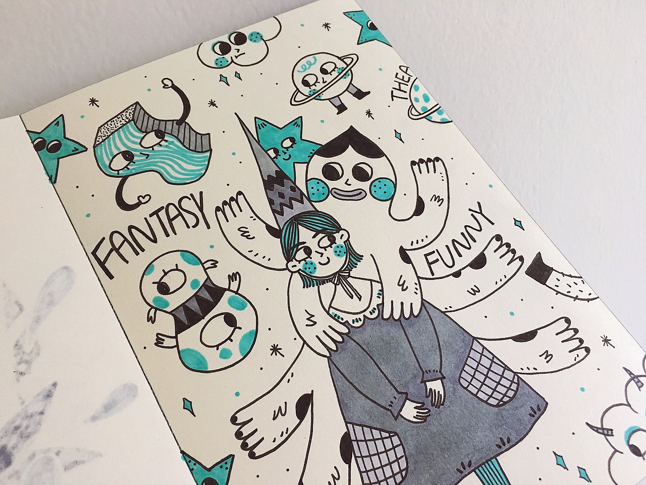 2017年5月喜丫的手绘涂鸦整理（图ZODA5ODA4Njg=） - 创作习作 - 站酷设计师喜丫原创素材 - 站酷ZCOOL