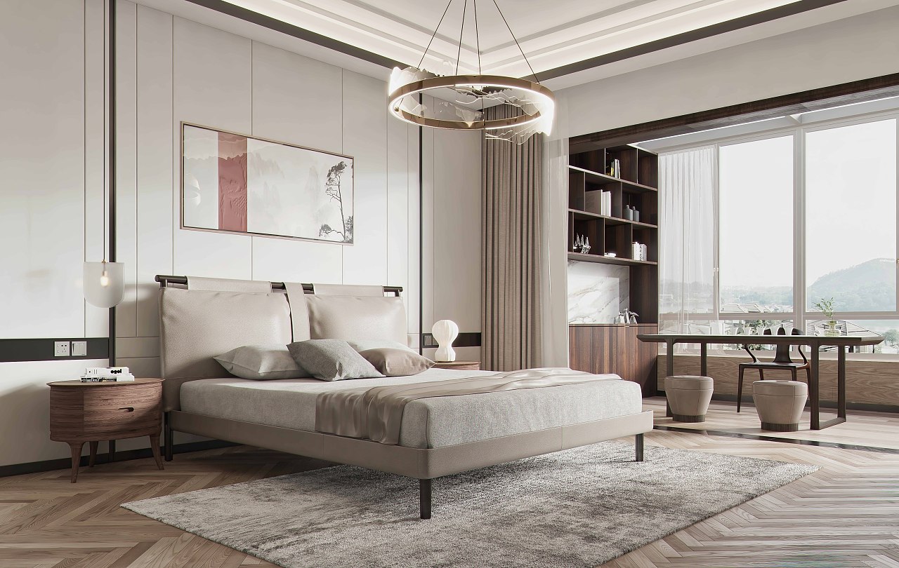 新中式（圖ZMjM2MTM2NzY0） - 家裝設(shè)計(jì) - 站酷設(shè)計(jì)師委屈哥原創(chuàng)素材 - 站酷ZCOOL