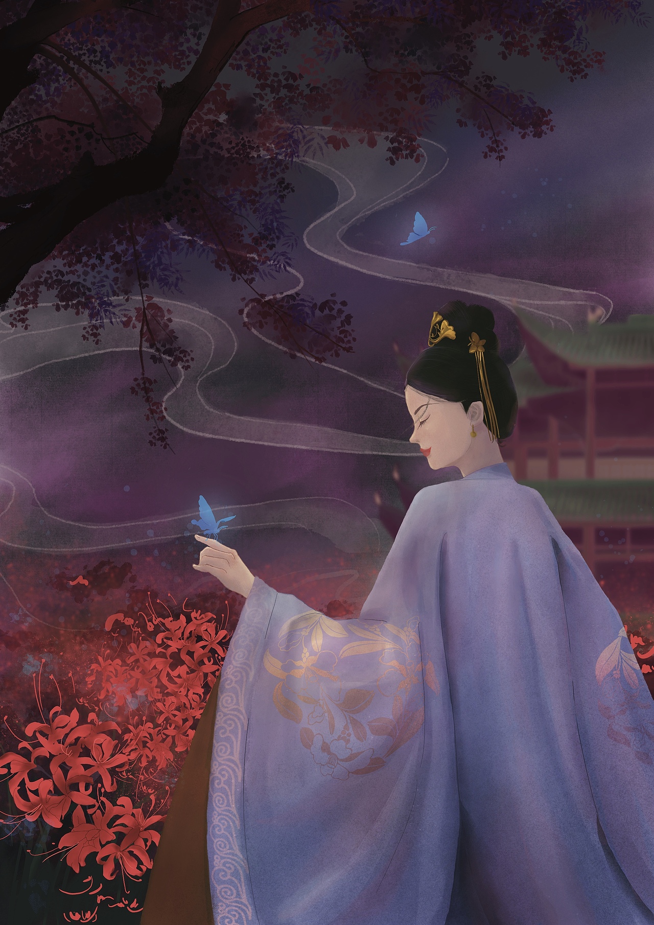 三途川畔 彼岸花开