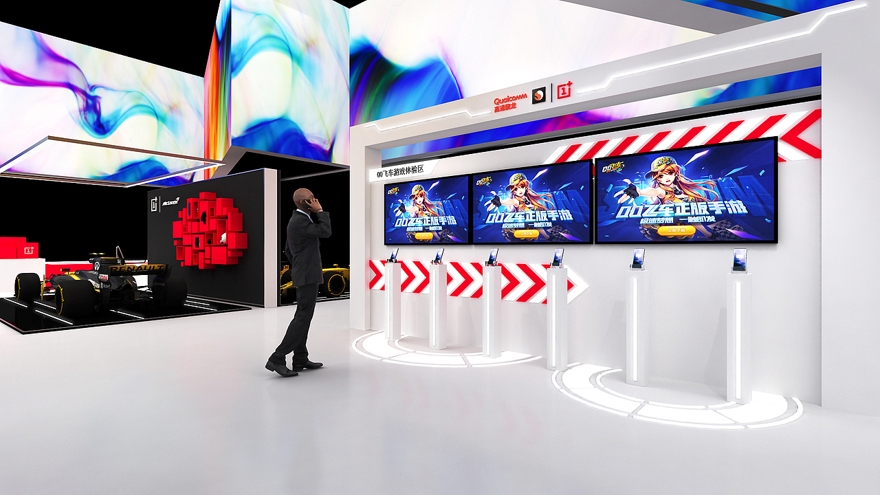 ONEPLUS——1+手机@CHINAJOY(图ZMjgwMDU3MTE2) - 展陈设计 - 站酷设计师bj007here原创素材 - 站酷ZCOOL