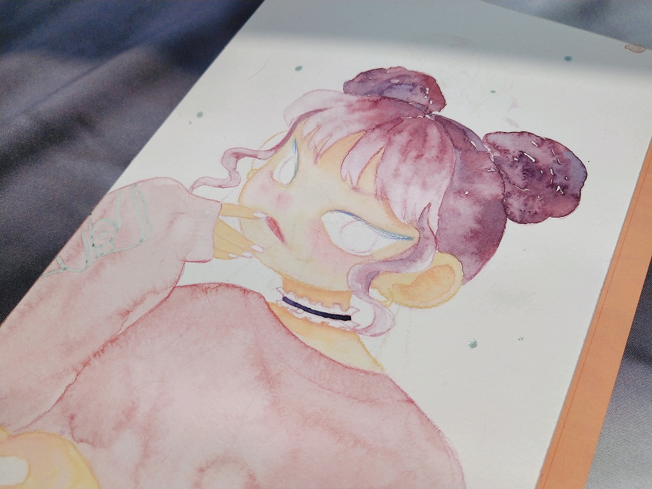 水彩练习-S小姐的穿搭日志系列（图ZMTU1OTk3NTMy） - 创作习作 - 站酷设计师SylviaP_P原创素材 - 站酷ZCOOL