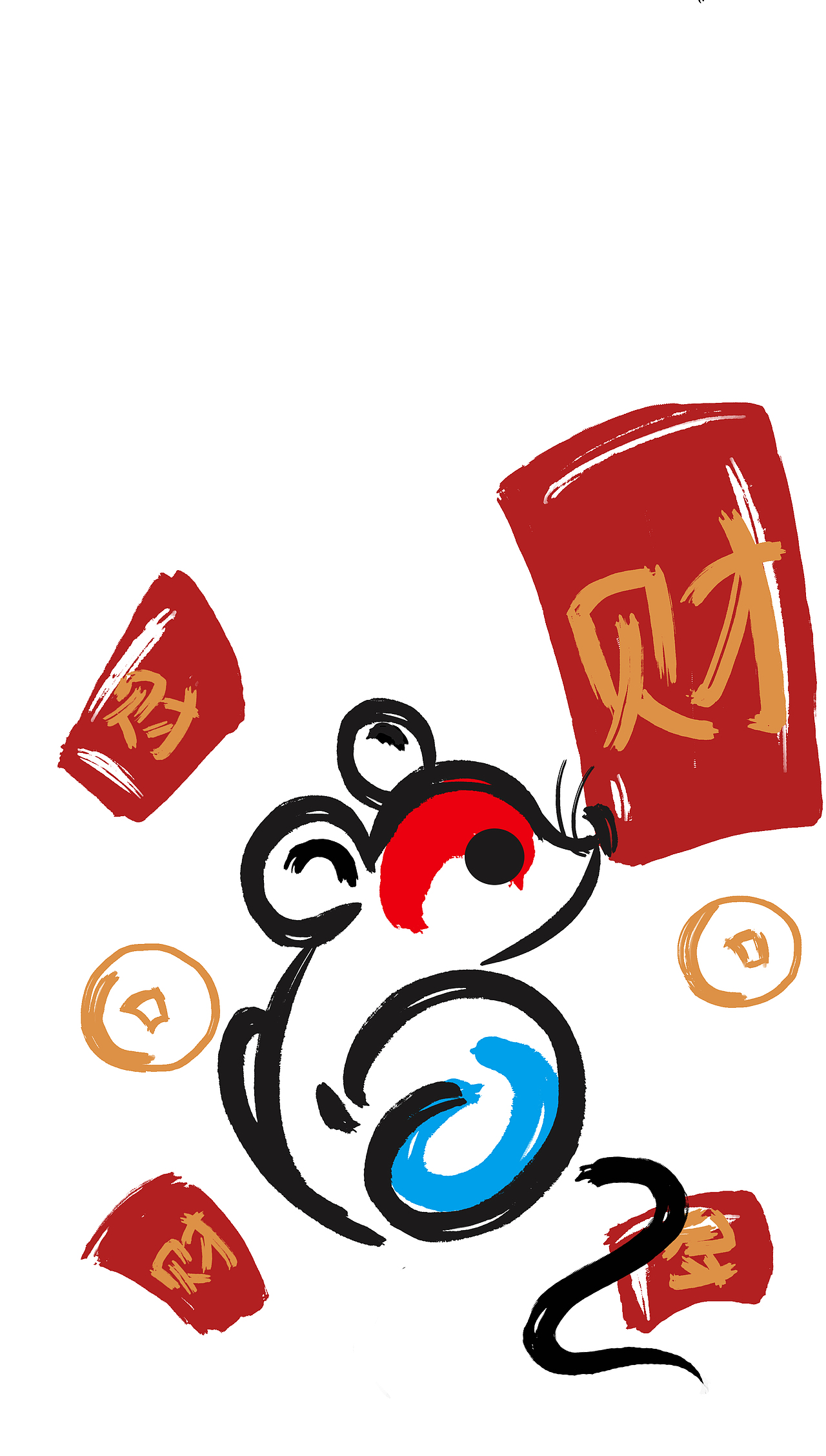 今年鼠我最顺（图ZMTkzOTcyOTM2） - 概念设定 - 站酷设计师一只蜜桃原创素材 - 站酷ZCOOL