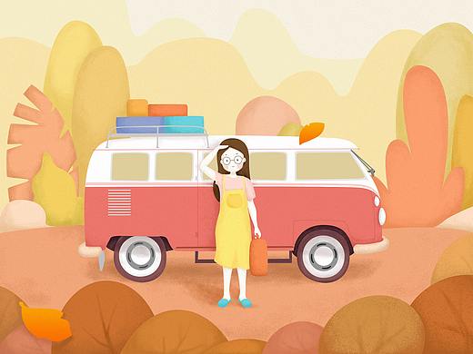 近期dribbble插画作品整理