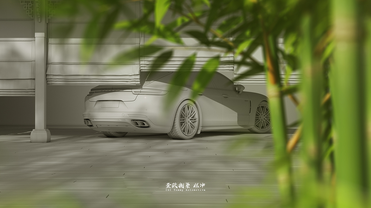 CGI Porsche Panamera（图ZMjI0NzI1OTA4） - 机械/交通 - 站酷设计师Tommy_林冲原创素材 - 站酷ZCOOL