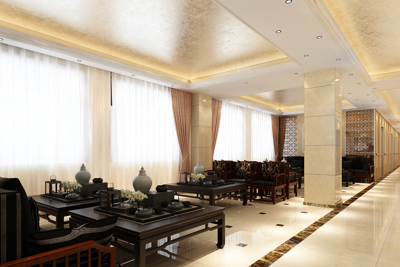 五星级养老院主要空间完整方案