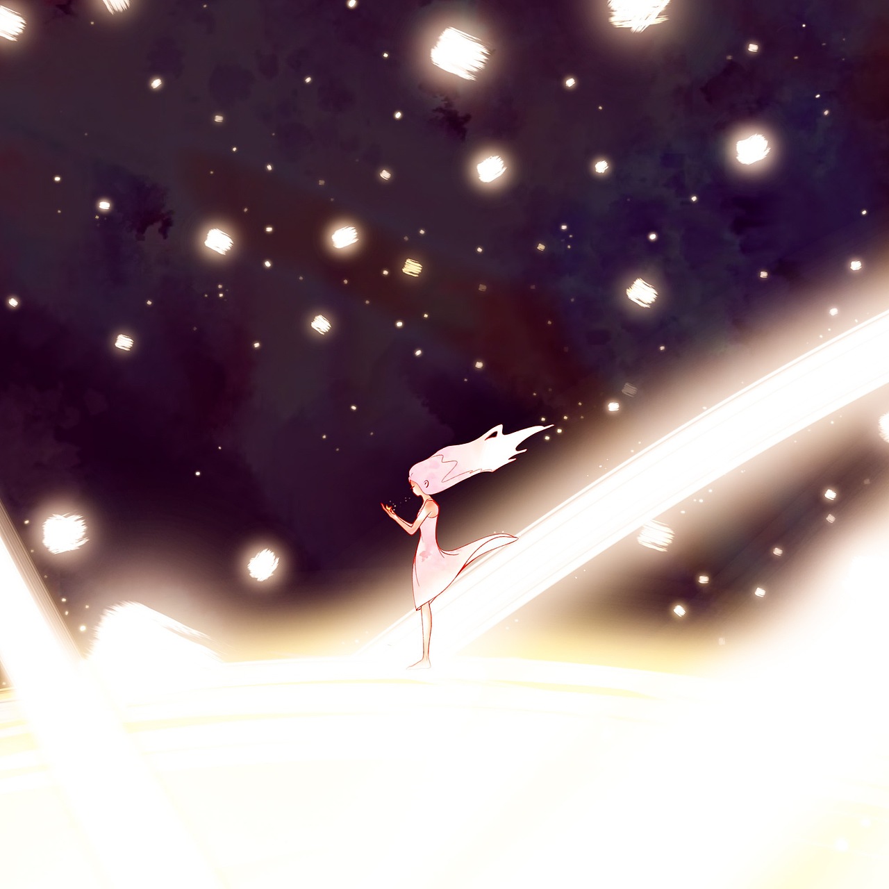 那耀眼的星河是与我无关的伟大赞歌。