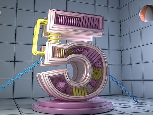 c4d臨摹（個人主頁-ZMzQ5MjgwOTI=） - 其他三維 - 站酷設(shè)計師Rose啊哈原創(chuàng)素材 - 站酷ZCOOL