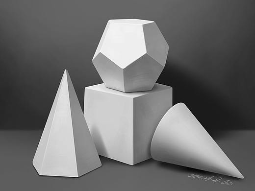 插畫--立體幾何圖形寫生（個人主頁-ZNTUzODUxMDA=） - 創(chuàng)作習(xí)作 - 站酷設(shè)計師ceci0226原創(chuàng)素材 - 站酷ZCOOL