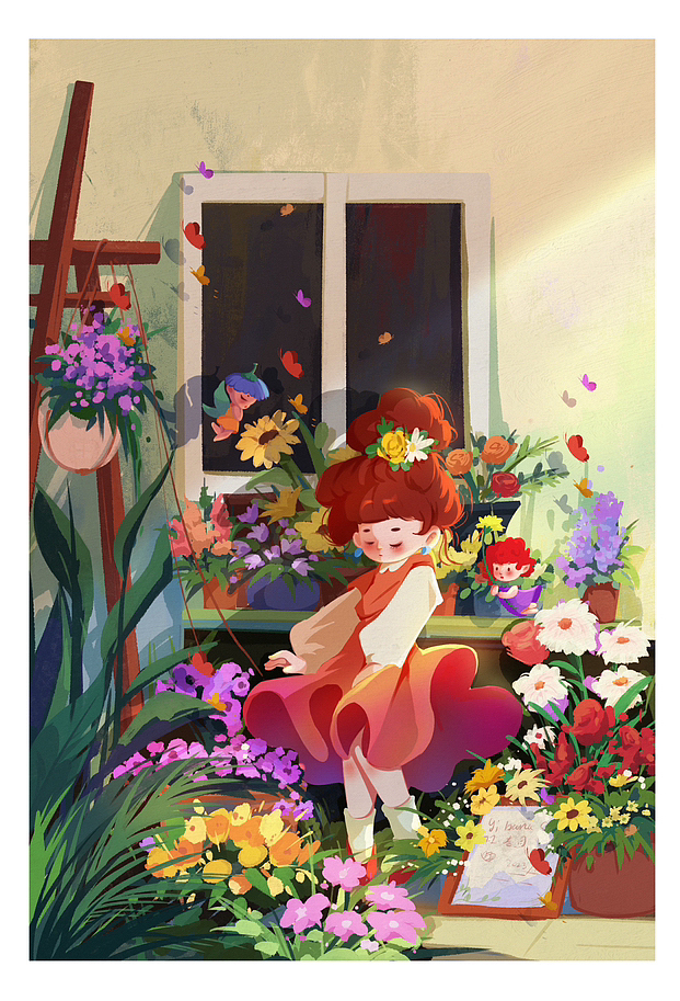 系列创作 四季（图ZMzI5ODM4NDA4） - 商业插画 - 站酷设计师一把蒜原创素材 - 站酷ZCOOL