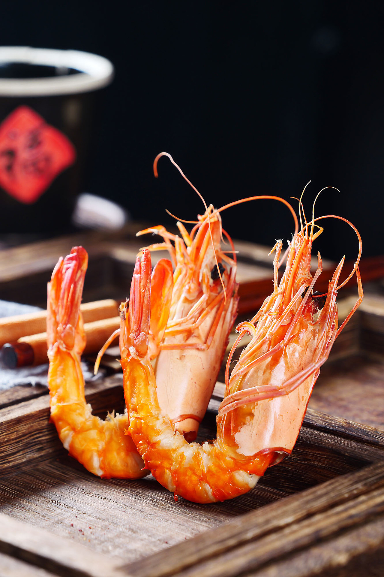 海鲜干货拍摄/海虾/海石花拍摄