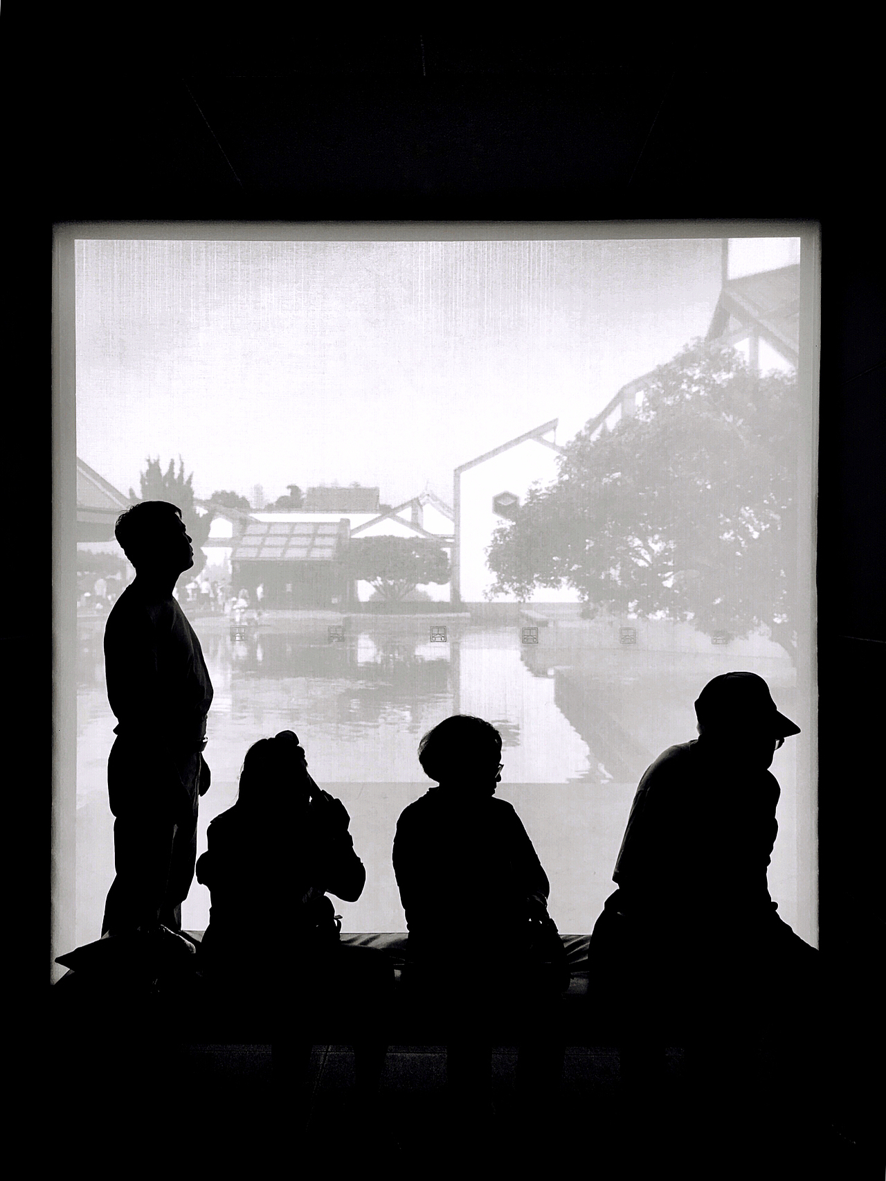 园林·窗（黑白组图）（图ZMTIxOTE2MDA0） - 环境/建筑摄影 - 站酷设计师南云121原创素材 - 站酷ZCOOL