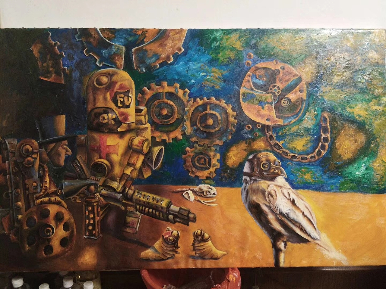 朋克|纯艺术|绘画|z87355268_原创作品-站酷(zcool)