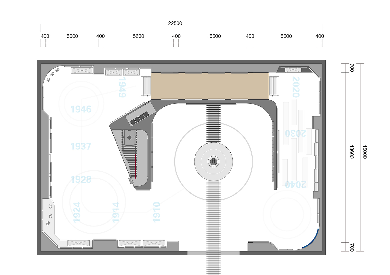 某企业展厅空间布局图（图ZMjM1NjgwMzYw） - 展陈设计 - 站酷设计师满满无常原创素材 - 站酷ZCOOL