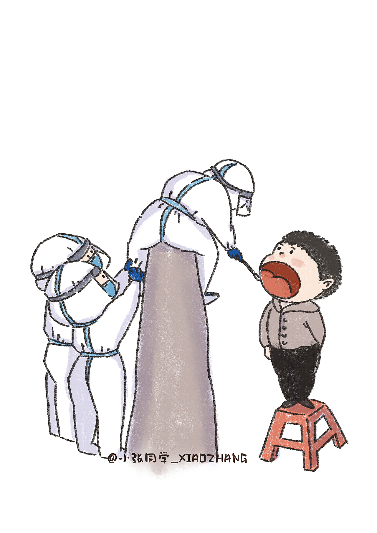 疫情下的大白们