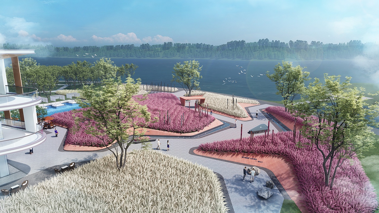 lumion渲染景观效果图